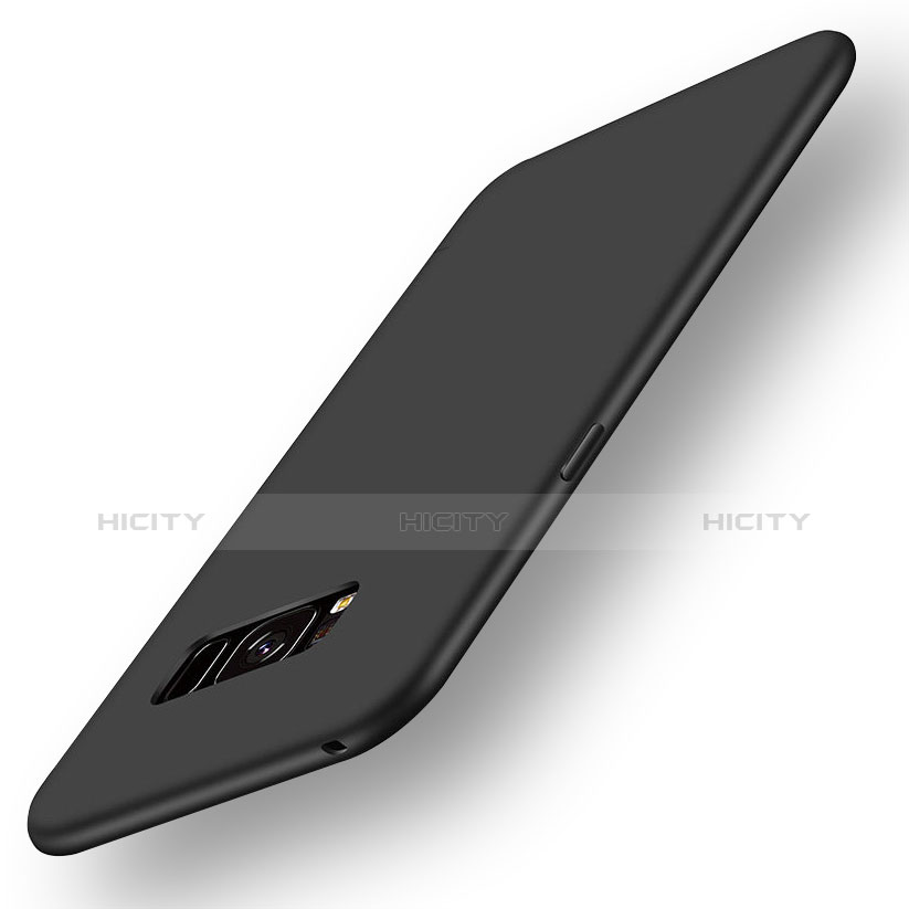 Silikon Hülle Handyhülle Ultra Dünn Schutzhülle Tasche S05 für Samsung Galaxy S8 Schwarz