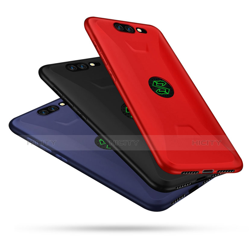 Silikon Hülle Handyhülle Ultra Dünn Schutzhülle Tasche S05 für Xiaomi Black Shark groß
