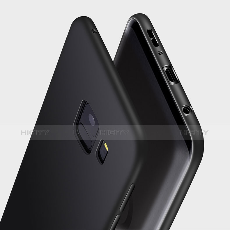 Silikon Hülle Handyhülle Ultra Dünn Schutzhülle Tasche Silikon mit Fingerring Ständer für Samsung Galaxy S9 groß
