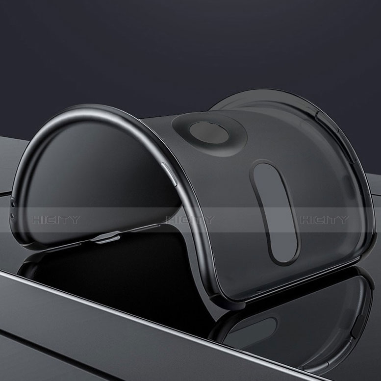 Silikon Hülle Handyhülle Ultra Dünn Schutzhülle Tasche Silikon mit Magnetisch Fingerring Ständer A01 für Oppo R17 Pro groß