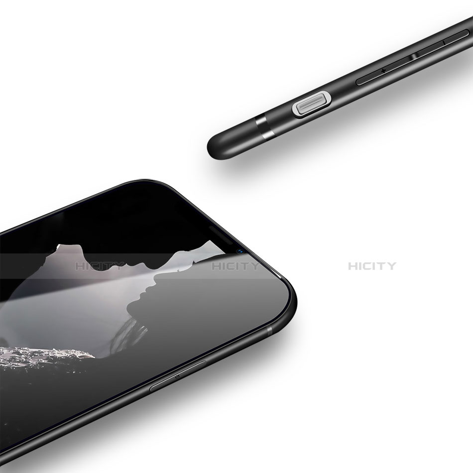 Silikon Hülle Handyhülle Ultra Dünn Schutzhülle Tasche V01 für Apple iPhone Xs