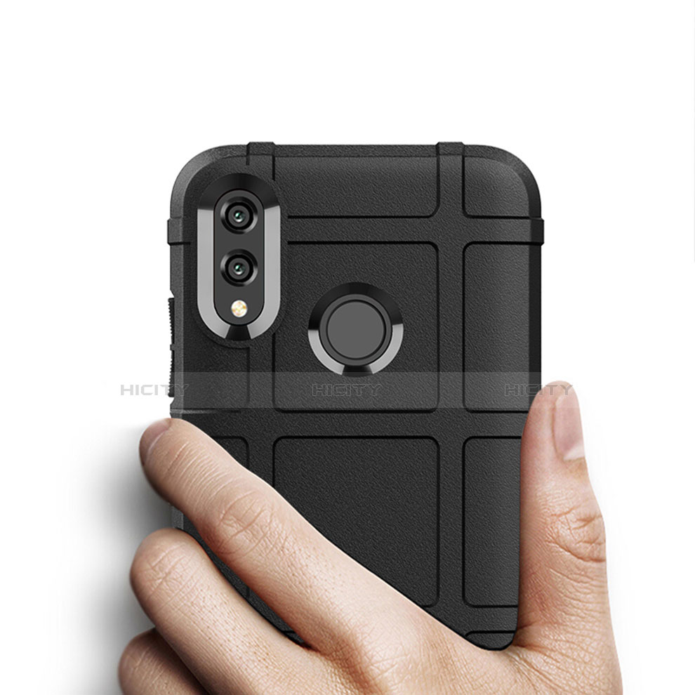 Silikon Hülle Handyhülle Ultra Dünn Schutzhülle Tasche Vorder und Rückseite 360 Grad für Huawei Honor 10 Lite groß
