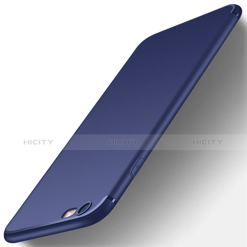 Silikon Hülle Handyhülle Ultra Dünn Schutzhülle U11 für Apple iPhone 6 Blau groß