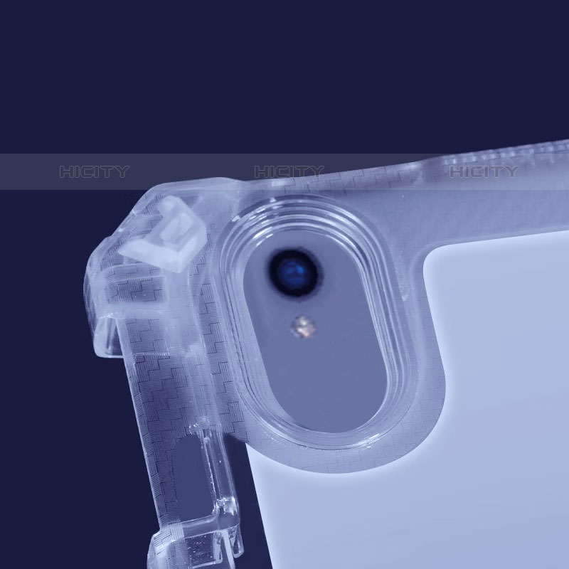 Silikon Hülle Handyhülle Ultradünn Schutzhülle Flexible Tasche Durchsichtig Transparent mit Ständer für Apple iPad Pro 10.5 Klar