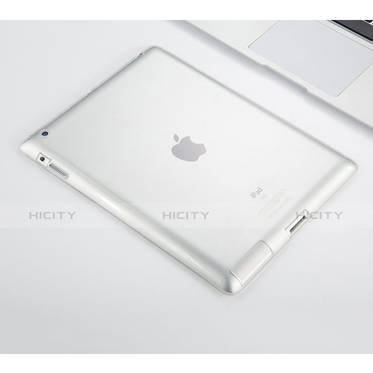 Silikon Hülle Handyhülle Ultradünn Tasche Durchsichtig Transparent für Apple iPad 2 Klar