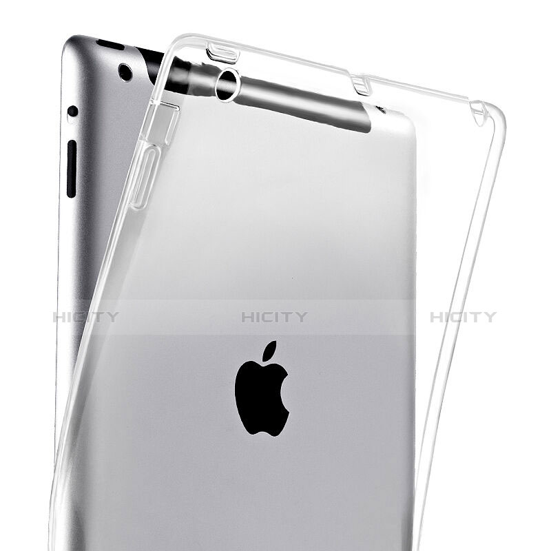 Silikon Hülle Handyhülle Ultradünn Tasche Durchsichtig Transparent für Apple iPad 3 Klar Plus