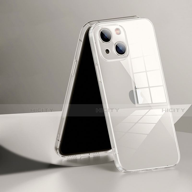Silikon Hülle Handyhülle Ultradünn Tasche Durchsichtig Transparent für Apple iPhone 14 Klar