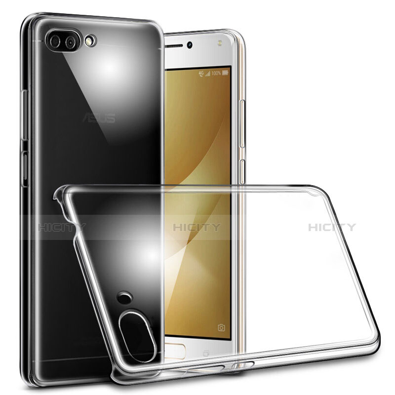 Silikon Hülle Handyhülle Ultradünn Tasche Durchsichtig Transparent für Asus Zenfone 4 Max ZC554KL Klar groß