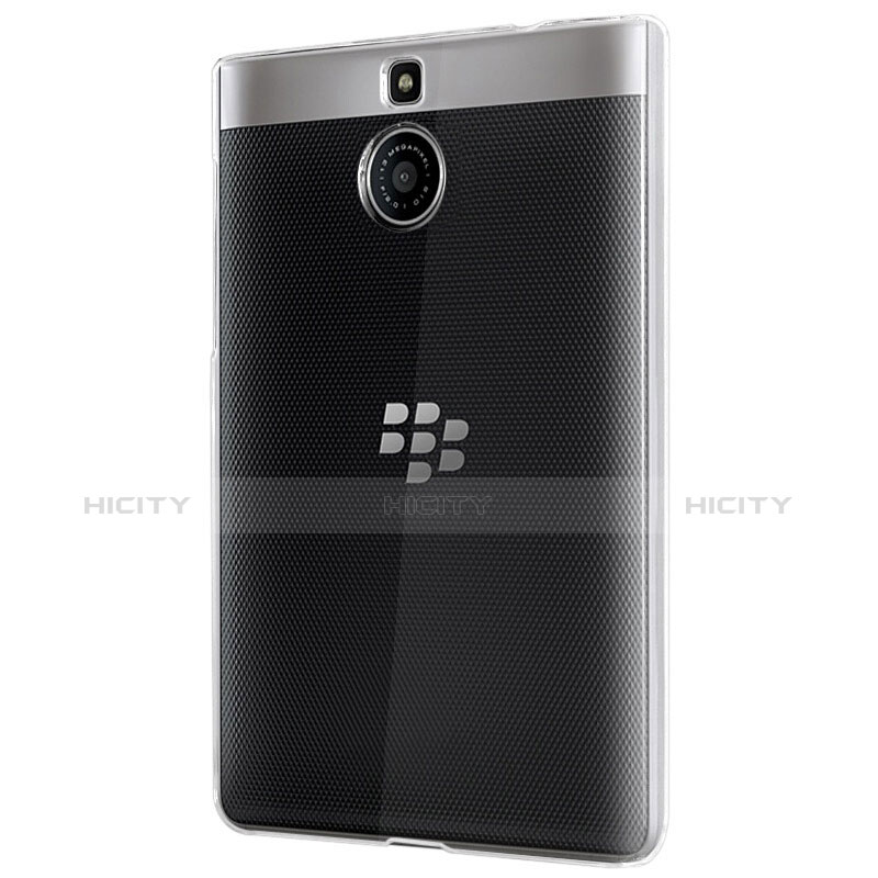 Silikon Hülle Handyhülle Ultradünn Tasche Durchsichtig Transparent für Blackberry Passport Silver Edition Klar groß