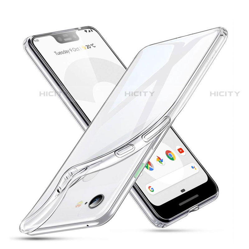 Silikon Hülle Handyhülle Ultradünn Tasche Durchsichtig Transparent für Google Pixel 3 XL Klar Plus
