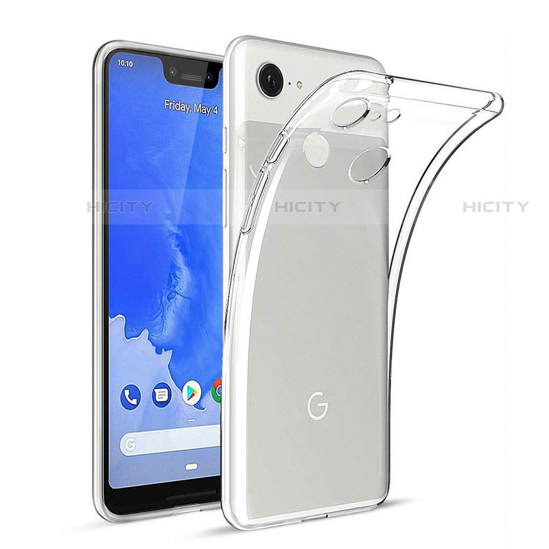 Silikon Hülle Handyhülle Ultradünn Tasche Durchsichtig Transparent für Google Pixel 3 XL Klar groß