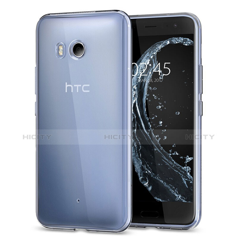 Silikon Hülle Handyhülle Ultradünn Tasche Durchsichtig Transparent für HTC U11 Klar