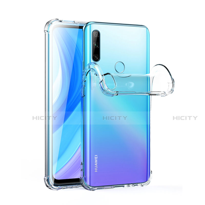 Silikon Hülle Handyhülle Ultradünn Tasche Durchsichtig Transparent für Huawei Enjoy 10 Plus Klar