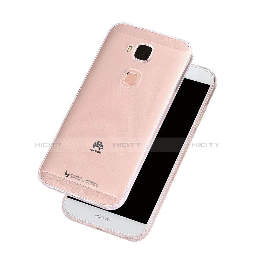 Silikon Hülle Handyhülle Ultradünn Tasche Durchsichtig Transparent für Huawei G7 Plus Klar