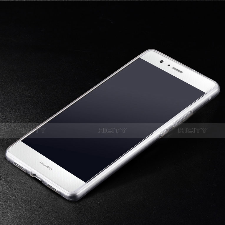 Silikon Hülle Handyhülle Ultradünn Tasche Durchsichtig Transparent für Huawei G9 Lite Klar groß