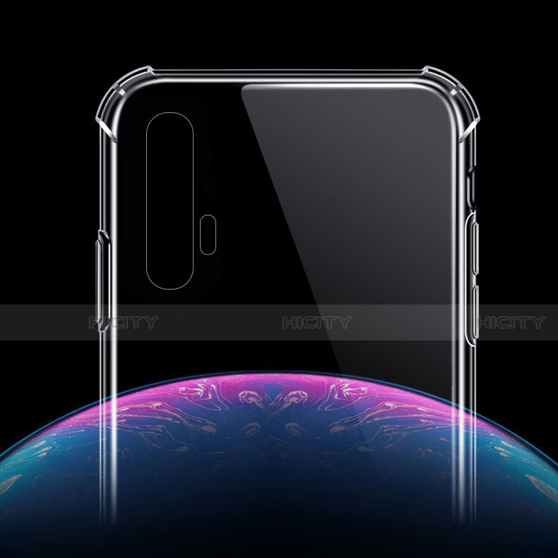 Silikon Hülle Handyhülle Ultradünn Tasche Durchsichtig Transparent für Huawei Honor 20 Pro Klar groß
