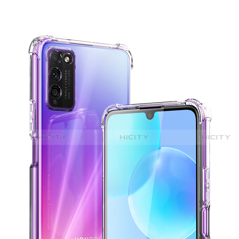 Silikon Hülle Handyhülle Ultradünn Tasche Durchsichtig Transparent für Huawei Honor 30 Lite 5G Klar Plus