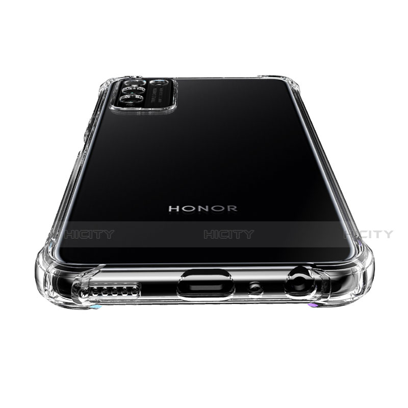 Silikon Hülle Handyhülle Ultradünn Tasche Durchsichtig Transparent für Huawei Honor 30 Lite 5G Klar groß