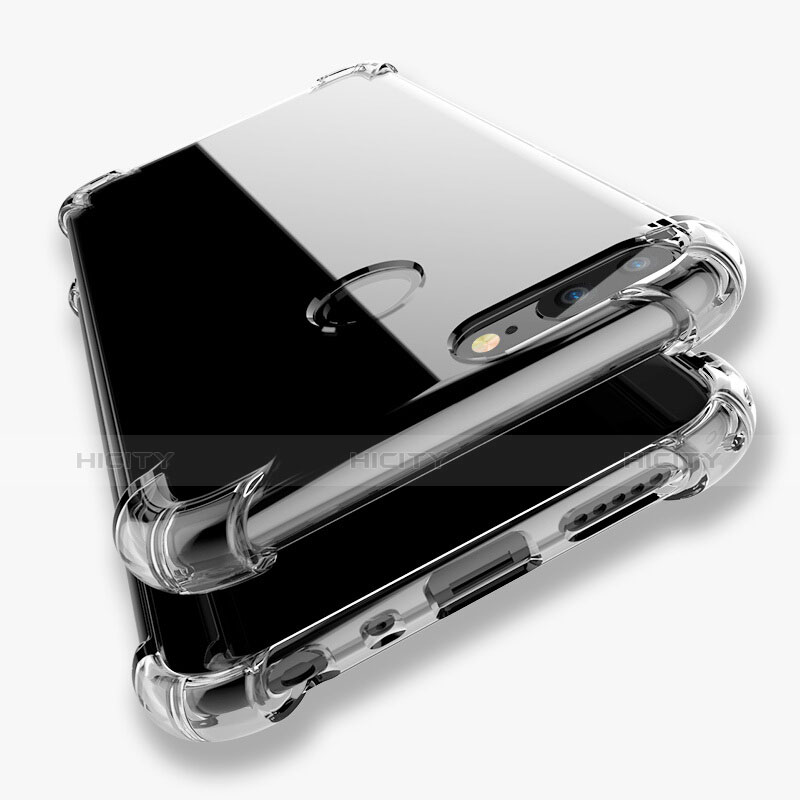 Silikon Hülle Handyhülle Ultradünn Tasche Durchsichtig Transparent für Huawei Honor 9 Lite Klar