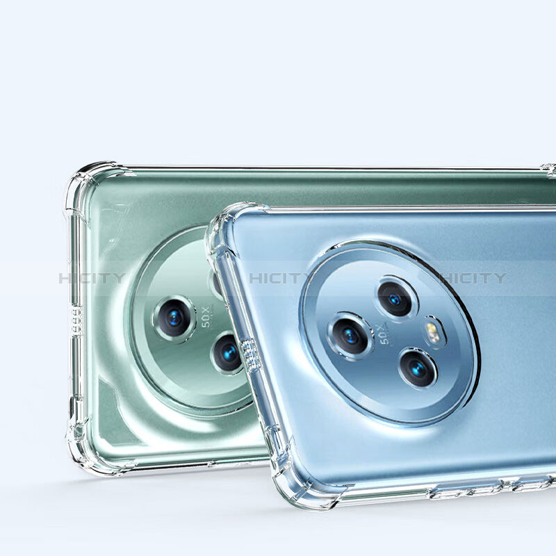 Silikon Hülle Handyhülle Ultradünn Tasche Durchsichtig Transparent für Huawei Honor Magic5 5G Klar