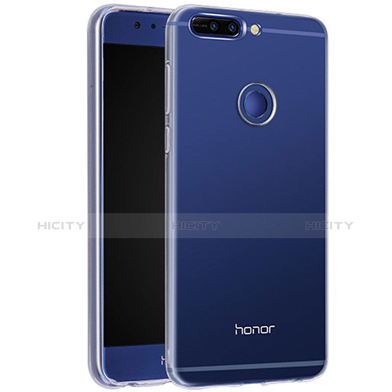 Silikon Hülle Handyhülle Ultradünn Tasche Durchsichtig Transparent für Huawei Honor V9 Klar groß