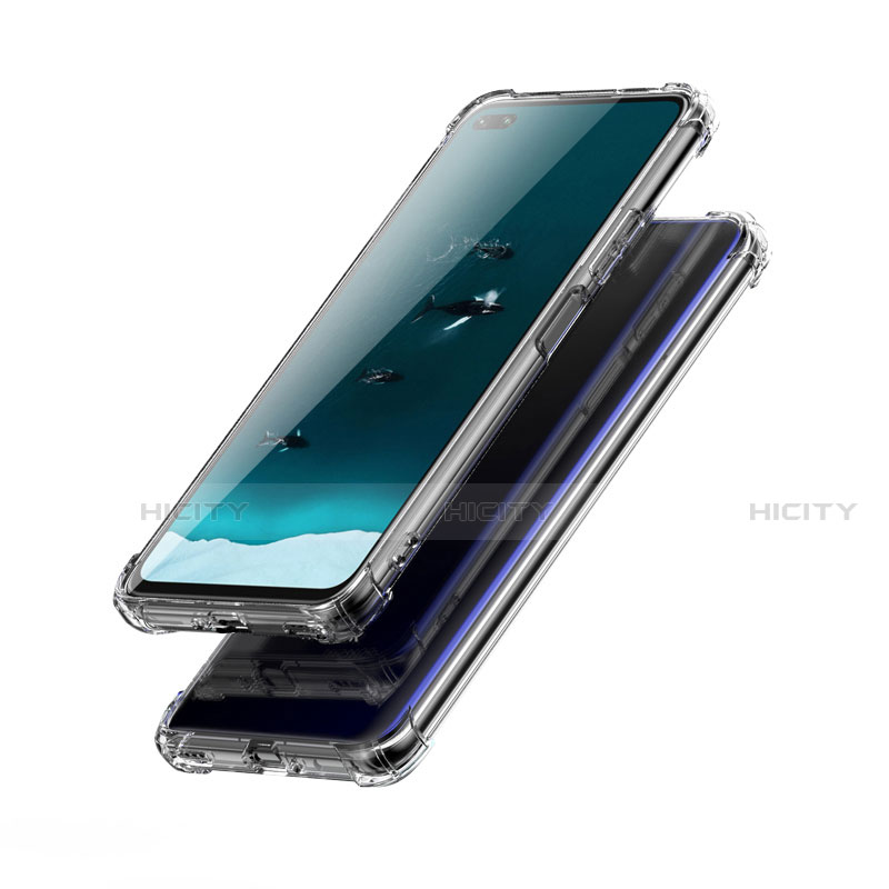 Silikon Hülle Handyhülle Ultradünn Tasche Durchsichtig Transparent für Huawei Honor View 30 Pro 5G Klar groß