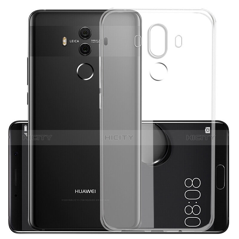 Silikon Hülle Handyhülle Ultradünn Tasche Durchsichtig Transparent für Huawei Mate 10 Pro Klar Plus
