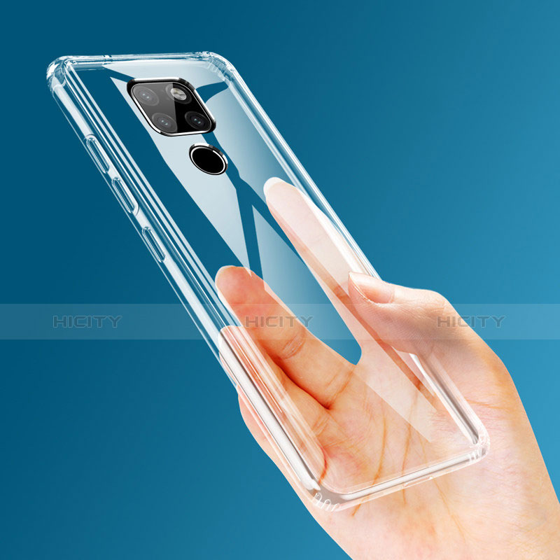 Silikon Hülle Handyhülle Ultradünn Tasche Durchsichtig Transparent für Huawei Mate 20 Klar Plus