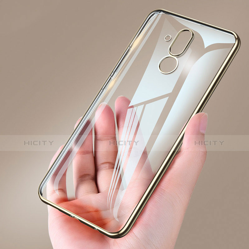 Silikon Hülle Handyhülle Ultradünn Tasche Durchsichtig Transparent für Huawei Mate 20 Lite Gold Plus
