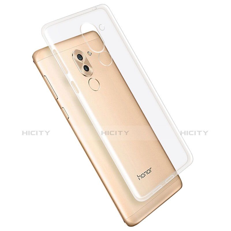 Silikon Hülle Handyhülle Ultradünn Tasche Durchsichtig Transparent für Huawei Mate 9 Lite Klar groß