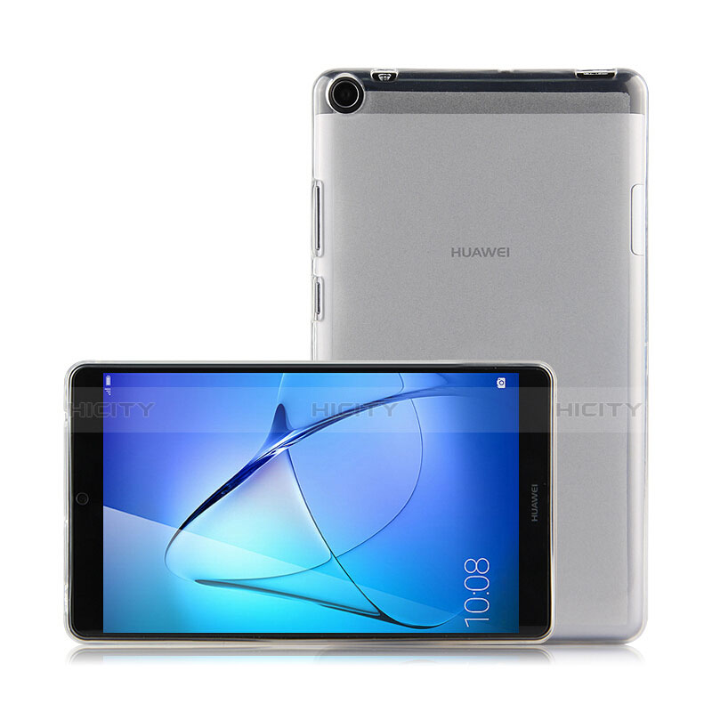 Silikon Hülle Handyhülle Ultradünn Tasche Durchsichtig Transparent für Huawei MediaPad T3 7.0 BG2-W09 BG2-WXX Klar groß