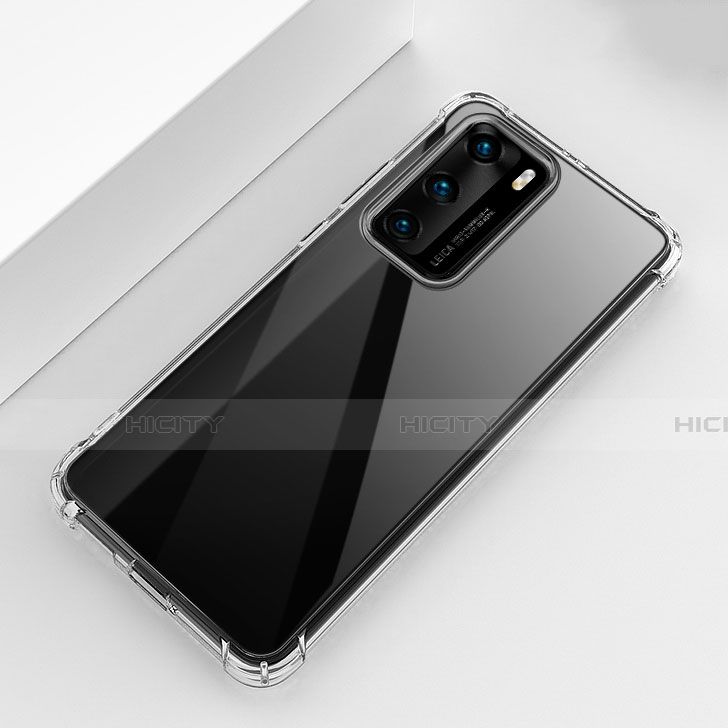 Silikon Hülle Handyhülle Ultradünn Tasche Durchsichtig Transparent für Huawei P40 Klar