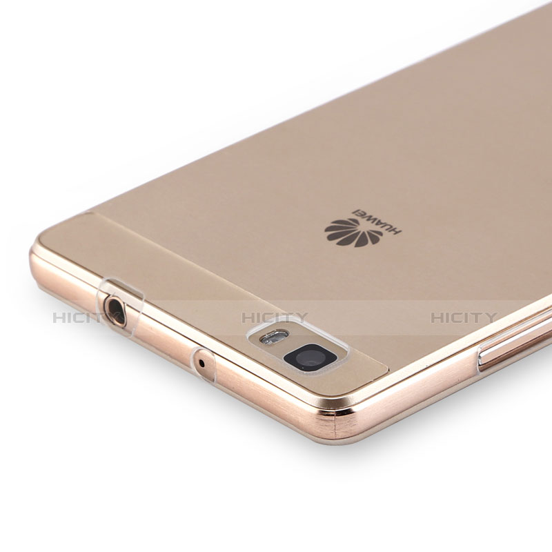 Silikon Hülle Handyhülle Ultradünn Tasche Durchsichtig Transparent für Huawei P8 Lite Klar Plus