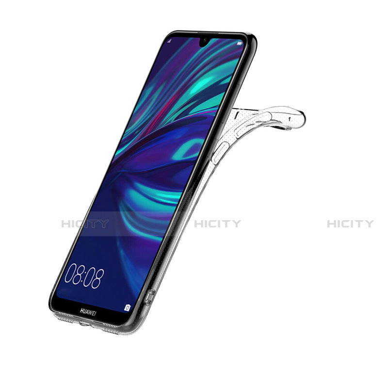 Silikon Hülle Handyhülle Ultradünn Tasche Durchsichtig Transparent für Huawei Y7 (2019) Klar groß