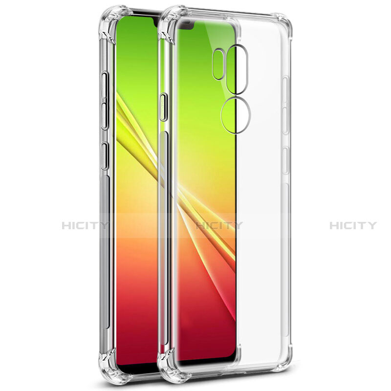 Silikon Hülle Handyhülle Ultradünn Tasche Durchsichtig Transparent für LG G7 Klar