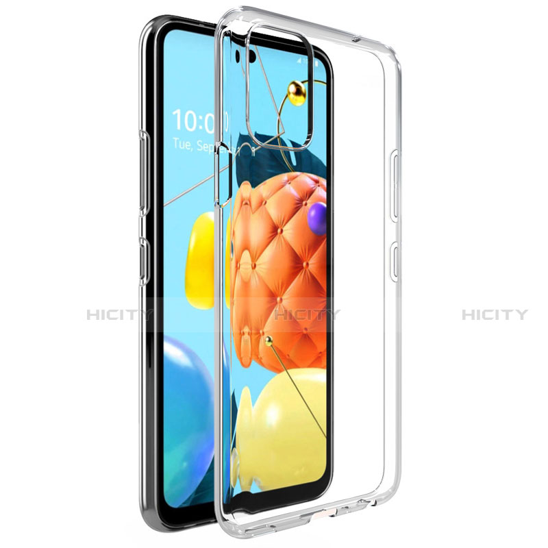 Silikon Hülle Handyhülle Ultradünn Tasche Durchsichtig Transparent für LG K62 Klar groß