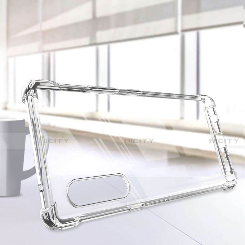 Silikon Hülle Handyhülle Ultradünn Tasche Durchsichtig Transparent für LG Velvet 4G Klar