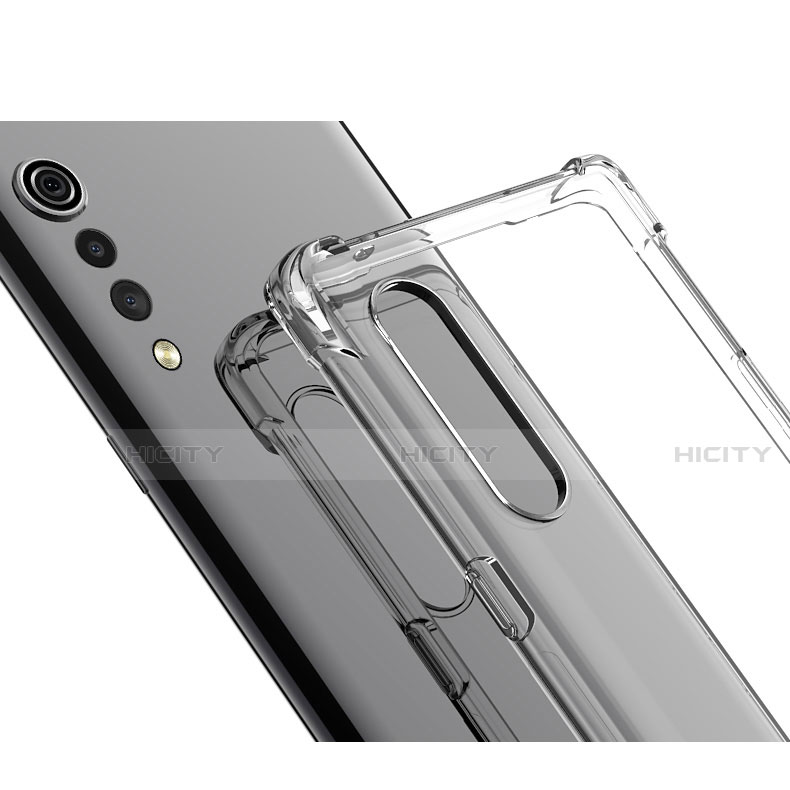 Silikon Hülle Handyhülle Ultradünn Tasche Durchsichtig Transparent für LG Velvet 4G Klar