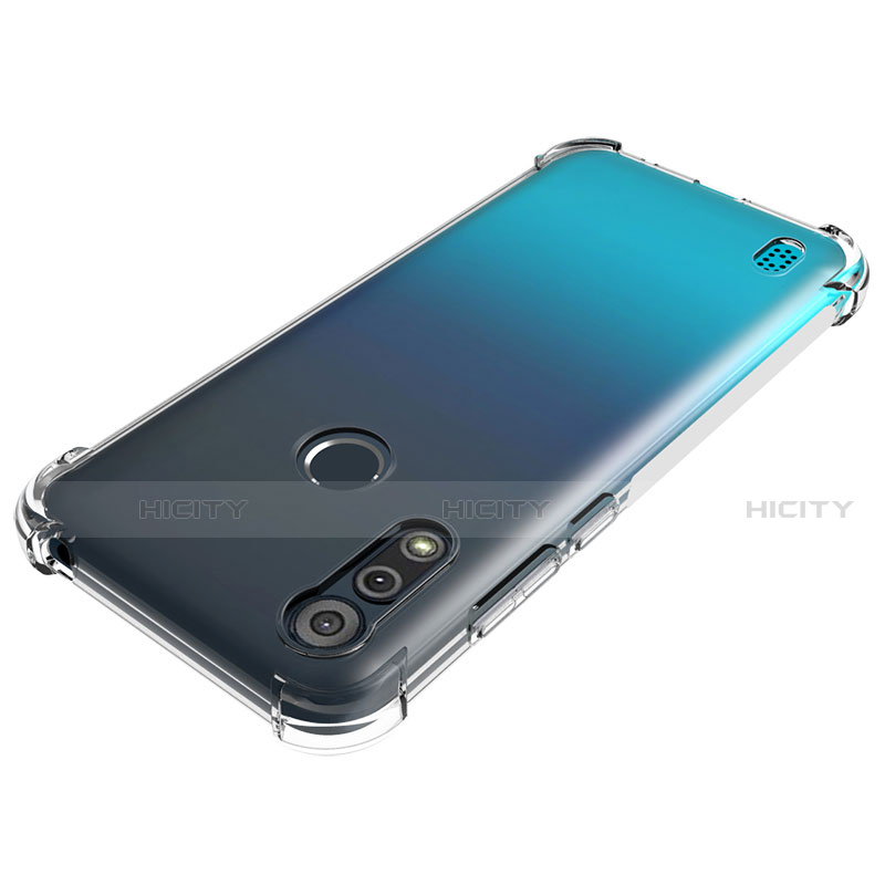 Silikon Hülle Handyhülle Ultradünn Tasche Durchsichtig Transparent für Motorola Moto E6s (2020) Klar