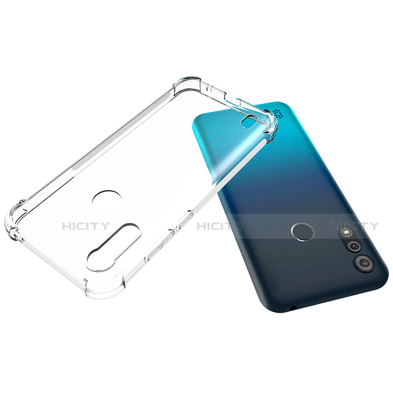 Silikon Hülle Handyhülle Ultradünn Tasche Durchsichtig Transparent für Motorola Moto E6s (2020) Klar