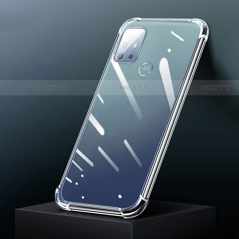 Silikon Hülle Handyhülle Ultradünn Tasche Durchsichtig Transparent für Motorola Moto G10 Power Klar Plus
