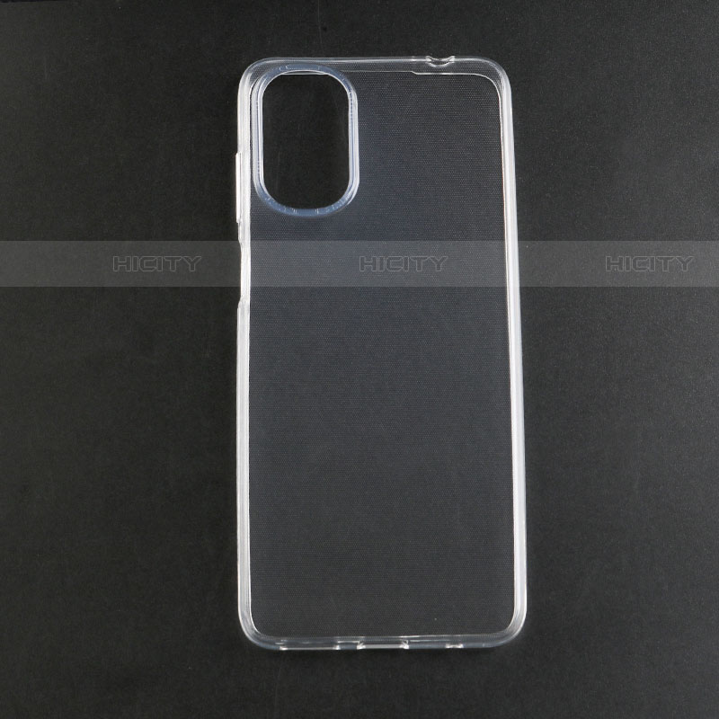 Silikon Hülle Handyhülle Ultradünn Tasche Durchsichtig Transparent für Motorola MOTO G52 Klar