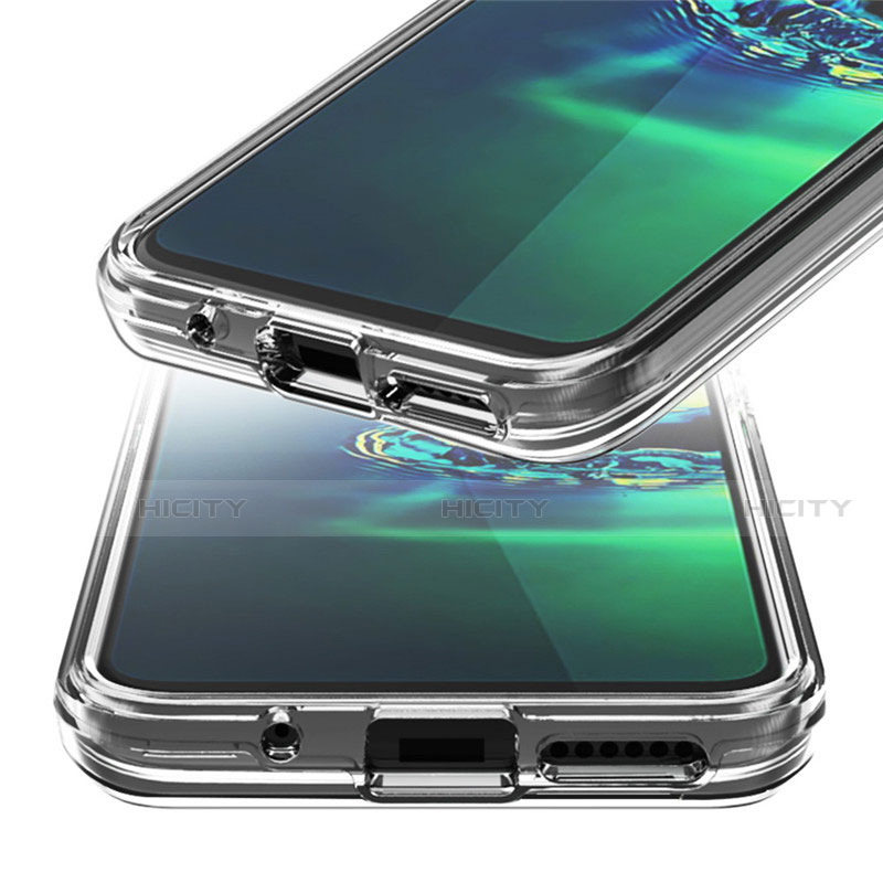 Silikon Hülle Handyhülle Ultradünn Tasche Durchsichtig Transparent für Motorola Moto G8 Plus Klar