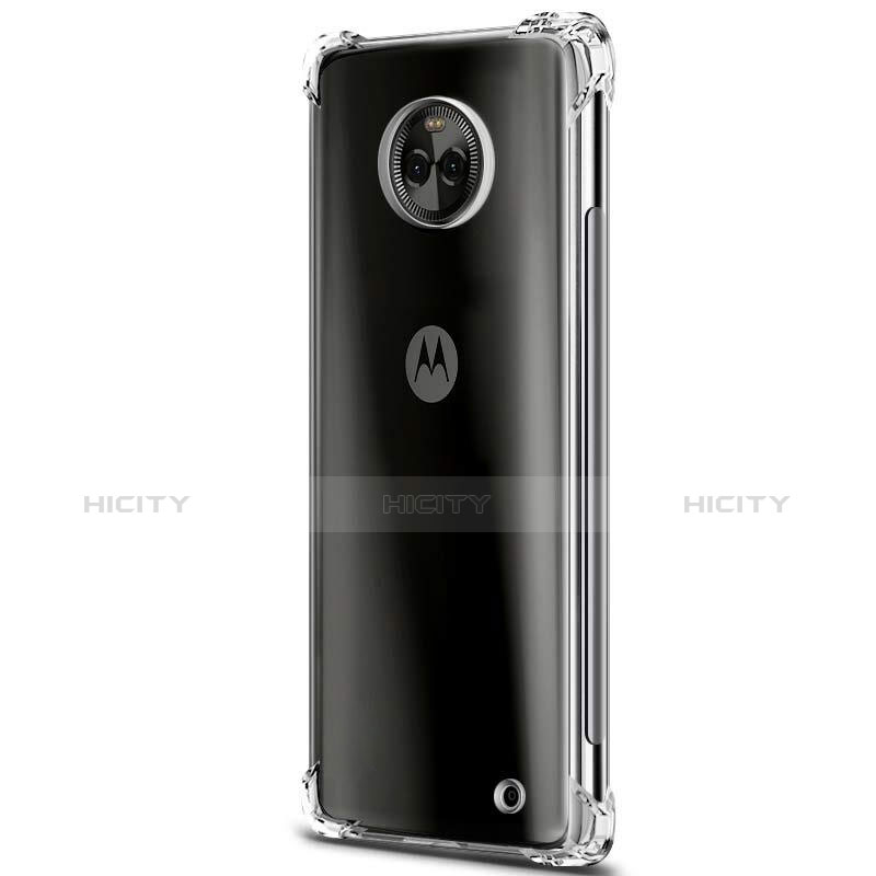 Silikon Hülle Handyhülle Ultradünn Tasche Durchsichtig Transparent für Motorola Moto X4 Klar