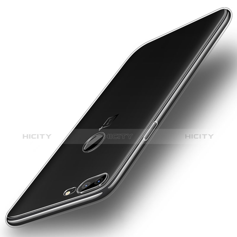 Silikon Hülle Handyhülle Ultradünn Tasche Durchsichtig Transparent für OnePlus 5T A5010 Klar Plus