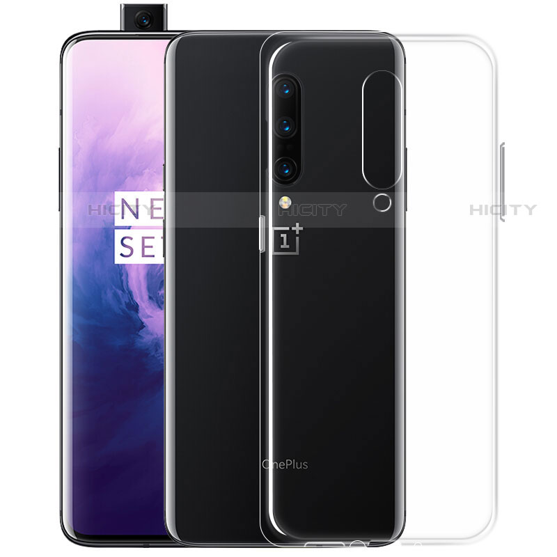 Silikon Hülle Handyhülle Ultradünn Tasche Durchsichtig Transparent für OnePlus 7 Pro Klar