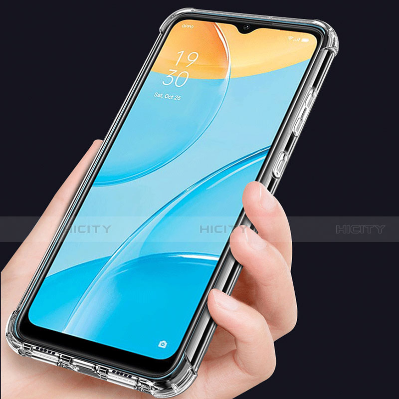 Silikon Hülle Handyhülle Ultradünn Tasche Durchsichtig Transparent für Oppo A15 Klar
