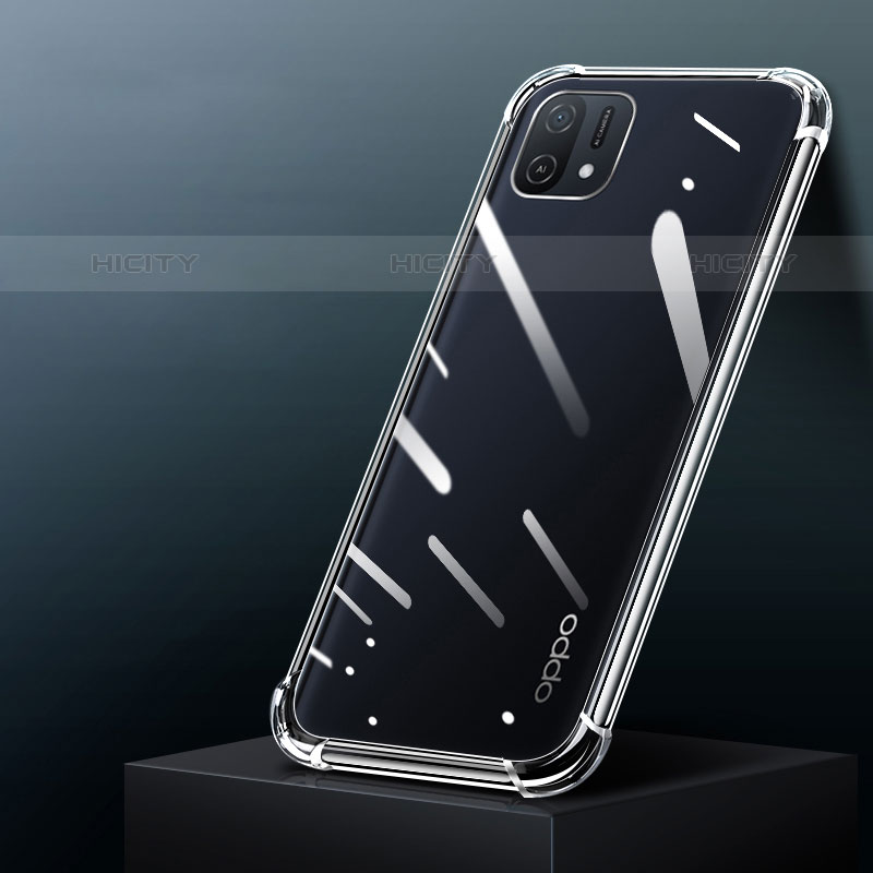 Silikon Hülle Handyhülle Ultradünn Tasche Durchsichtig Transparent für Oppo A16K Klar