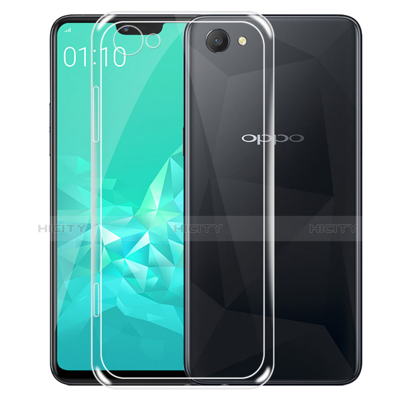 Silikon Hülle Handyhülle Ultradünn Tasche Durchsichtig Transparent für Oppo A3 Klar groß