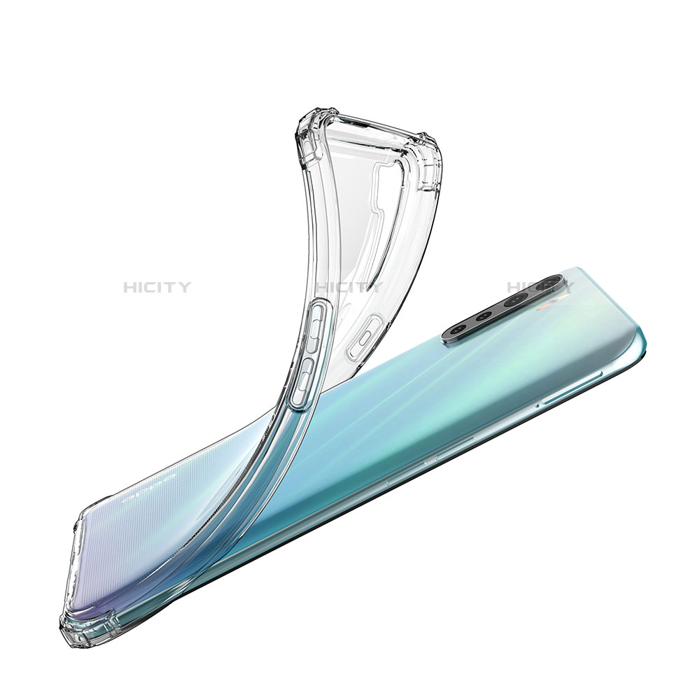 Silikon Hülle Handyhülle Ultradünn Tasche Durchsichtig Transparent für Oppo A91 Klar groß
